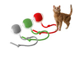 Jouet balle à corde interactive pour chat, balle automatique - PLEZANIMO